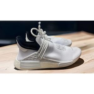 Adidas NMD Human Race x Pharrell White Size 11 Gently Used
